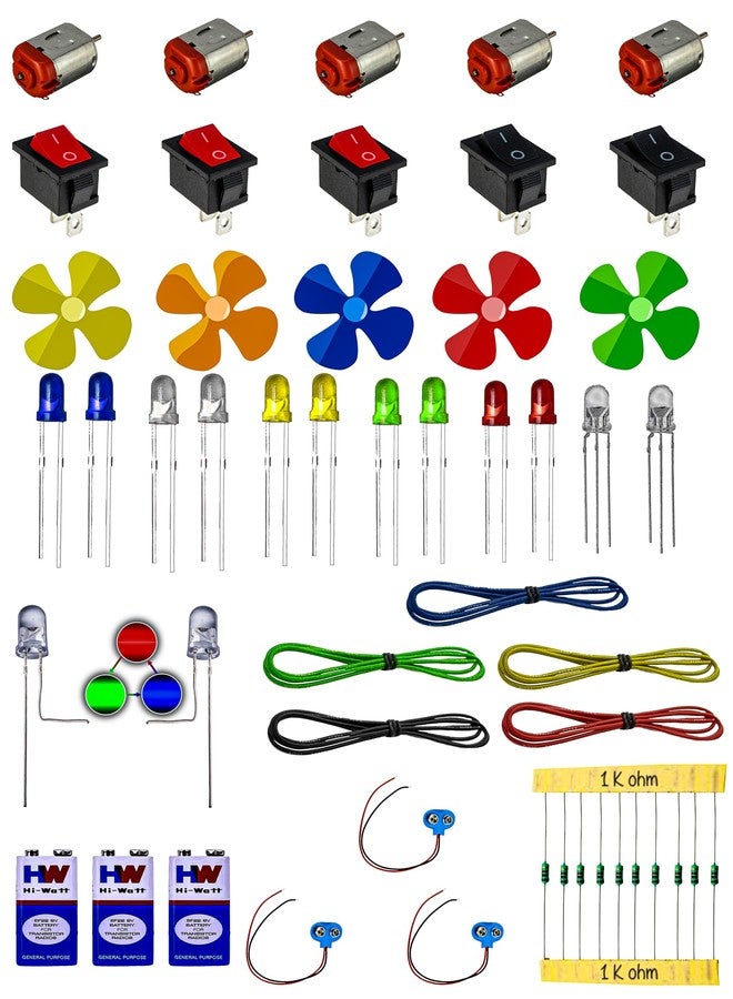 CodifyMonk Mini Science Kit for School Children | Kit with 50 Components | Learning Educational Science Kit for Project/Assignment Creation… - Image 3